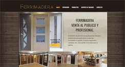 Desktop Screenshot of ferrimadera.com